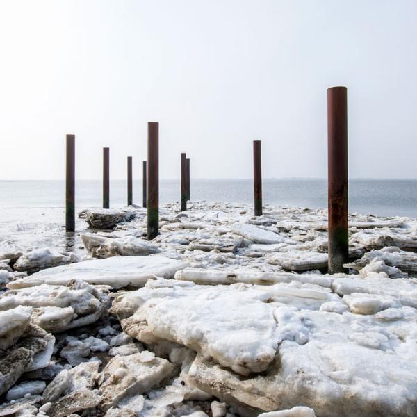 Vinter ved Hjerting Strand | Vadehavskysten