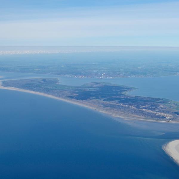 Fanø fra luften | Vadehavskysten