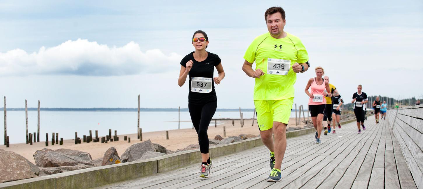Løbetur på Hjerting Strandpromenade | Vadehavskysten