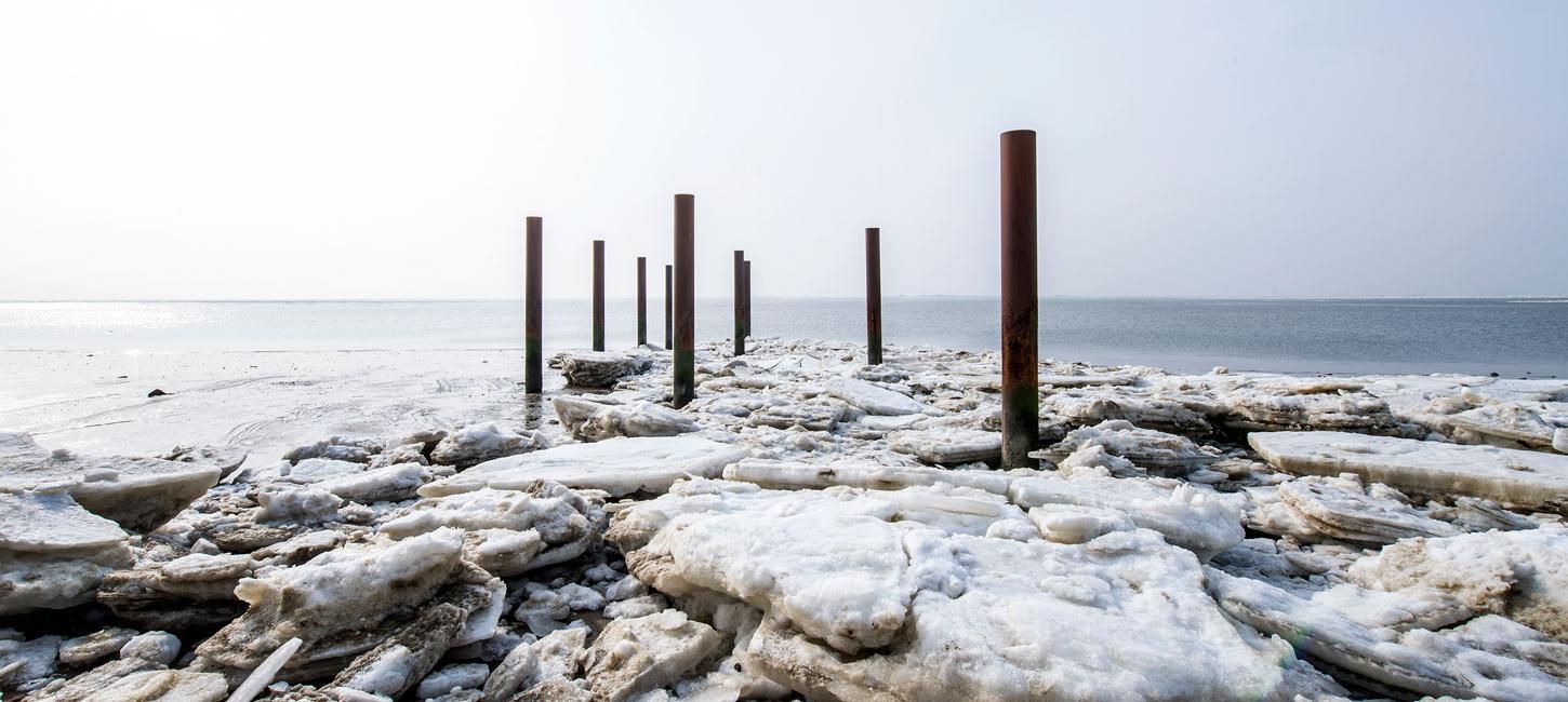Vinter ved Hjerting Strand | Vadehavskysten