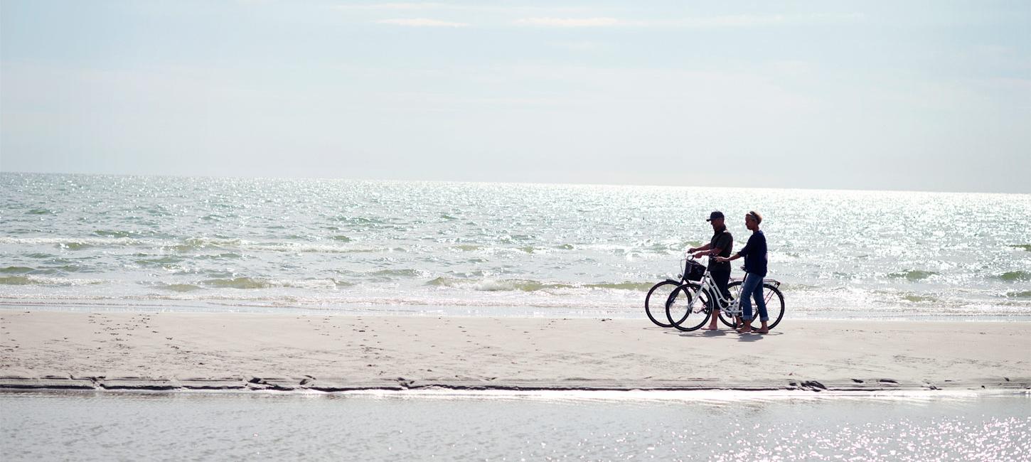 Cykle på Fanø Strand | Vadehavskysten