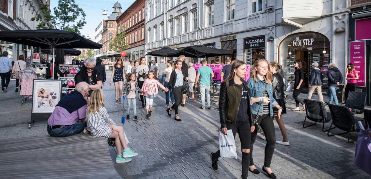 Gågaden i Esbjerg | Vadehavskysten