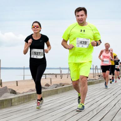 Løbetur på Hjerting Strandpromenade | Vadehavskysten