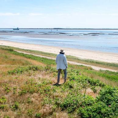 Havet tæt på Esbjerg Havn | Vadehavskysten