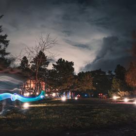 Fanø Skovlegeplads mørke