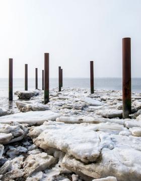 Vinter ved Hjerting Strand | Vadehavskysten