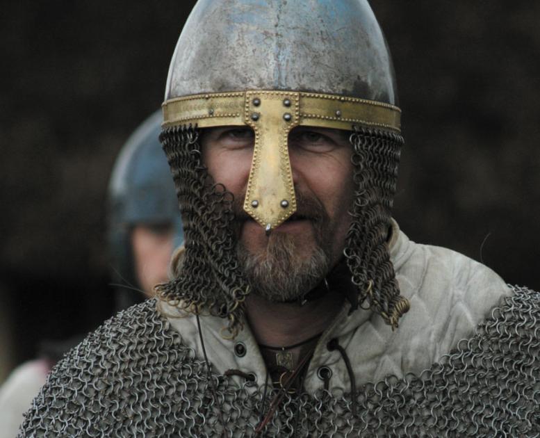 Viking med hjelm | Vadehavskysten