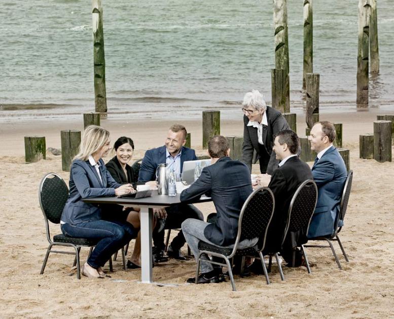 Møde på Hjerting Strand | Møder og konferencer ved Vadehavet