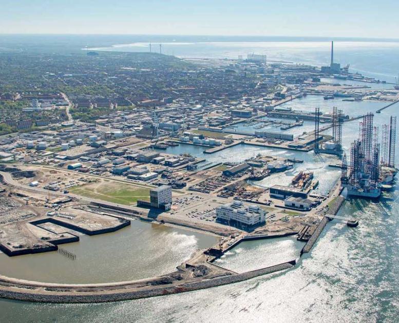 Esbjerg Havn - luftfoto | Vadehavskysten